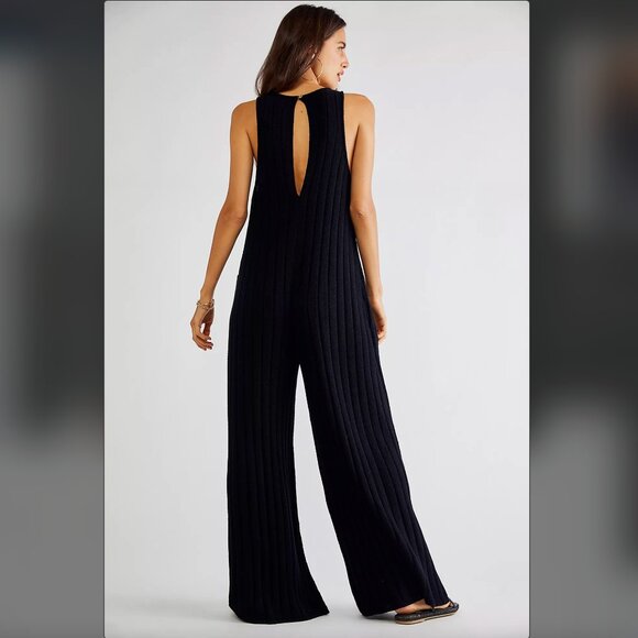 Free People Easy Living Sweater One-Piece Jumpsuit - Picture 4 of 12